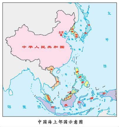 简单了解中国海域划分：渤海、黄海、东海、南海