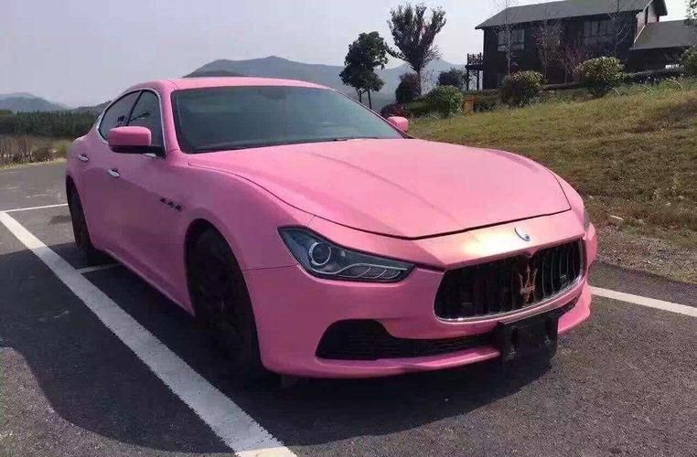 粉色玛莎拉蒂：少女心与豪车的完美结合