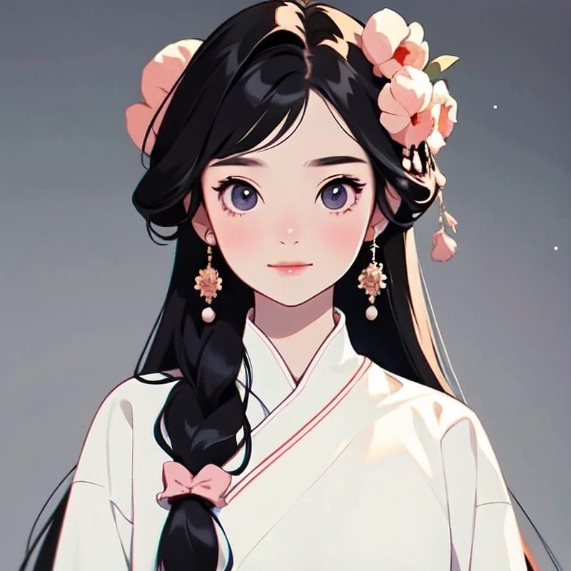 精选呆萌卡通头像女：各种风格的可爱女生头像