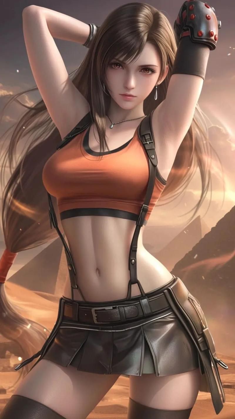 精选蒂法色图推荐：带你领略游戏女神的独特魅力！