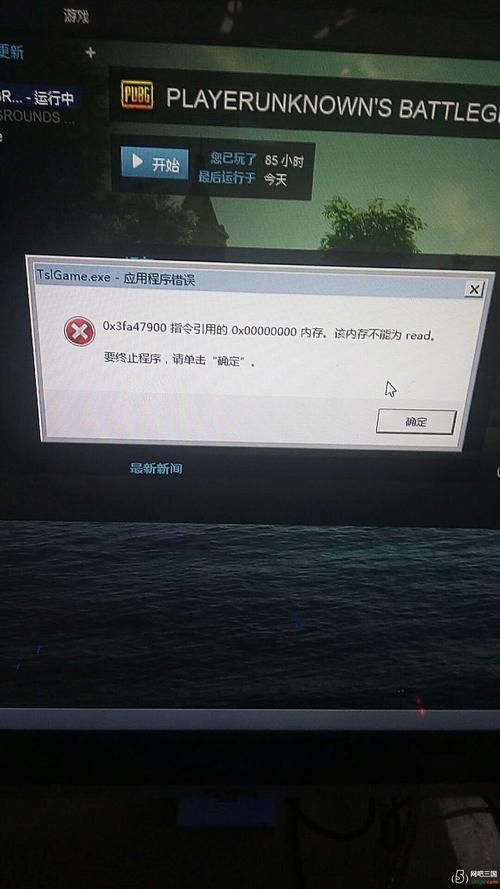 绝地求生游戏报错“该内存不能为read”？教你一步步解决内存问题