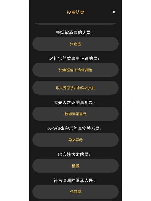 继承者们剧本杀真相大白：所有线索与答案