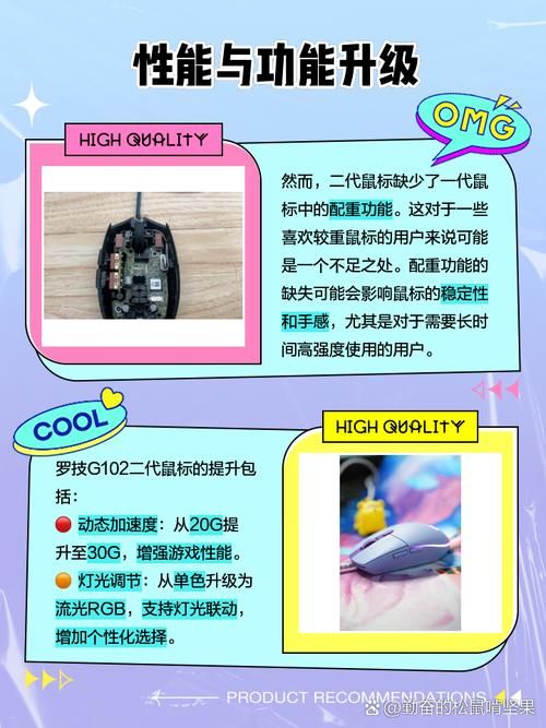 罗技G PW鼠标一代与二代有什么不同？看完这篇就懂了