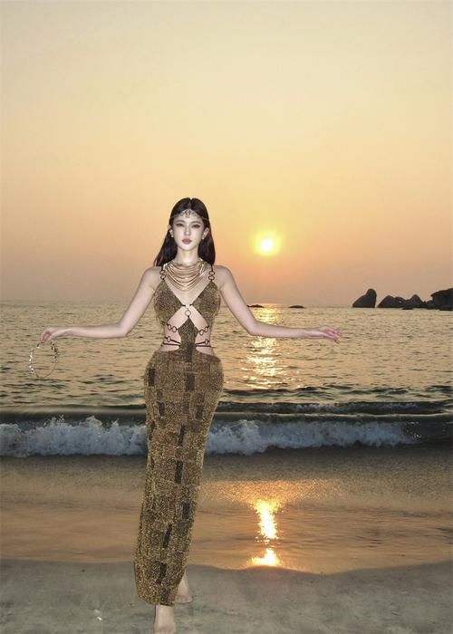 美女比基尼穿搭换装技巧，海边度假这样穿最吸睛！