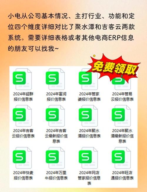 聚水潭电商云ERP：提升电商效率的秘密武器