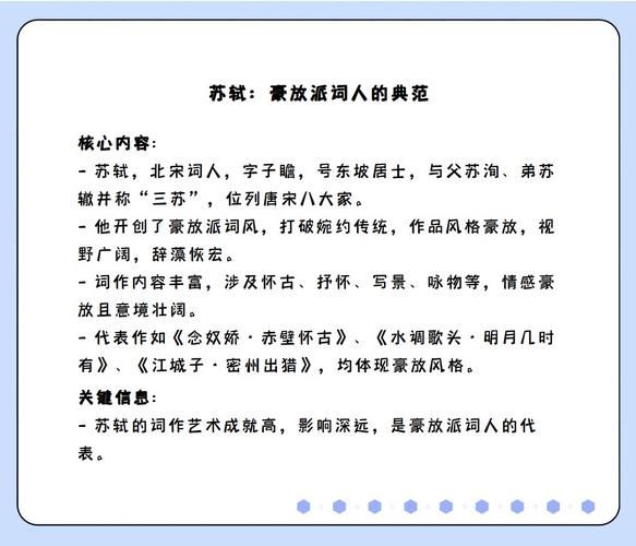 苏轼是什么派诗人？他是豪放派代表人物吗？
