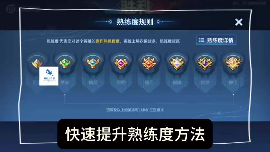 英雄联盟熟练度等级表一览：各等级所需熟练度及奖励