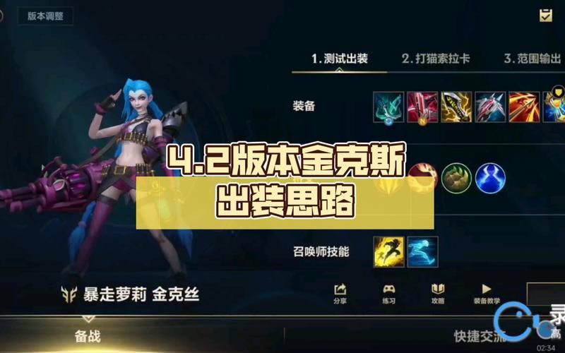 英雄联盟金克斯出装推荐：最强上分攻略