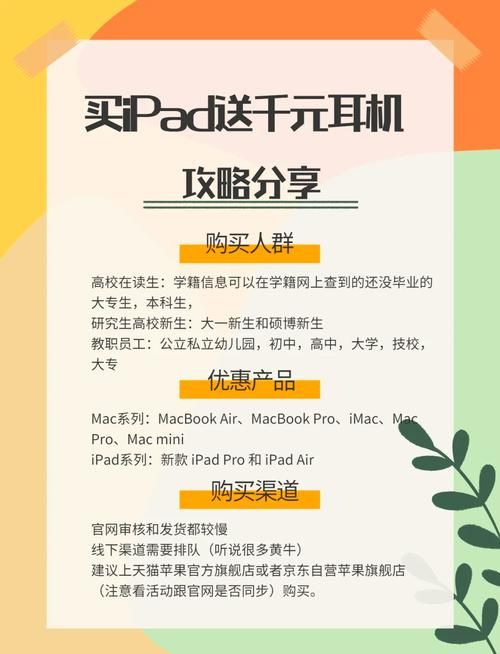苹果教育优惠价格是多少？学生党Mac/iPad购买指南