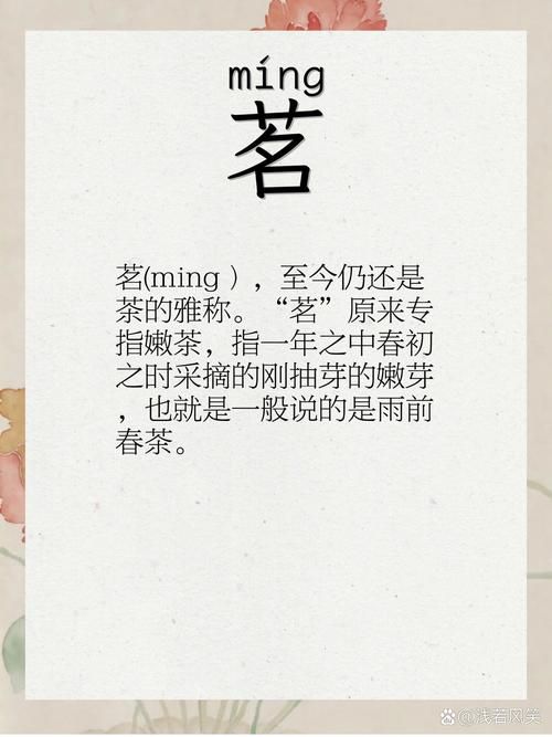 茶荼是什么意思？详解茶与荼的含义区别和用法