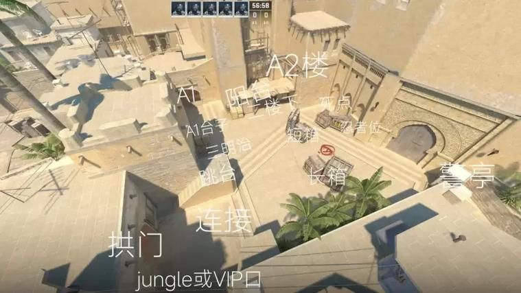 荒漠迷城地图报点指南：玩转Mirage不再迷茫
