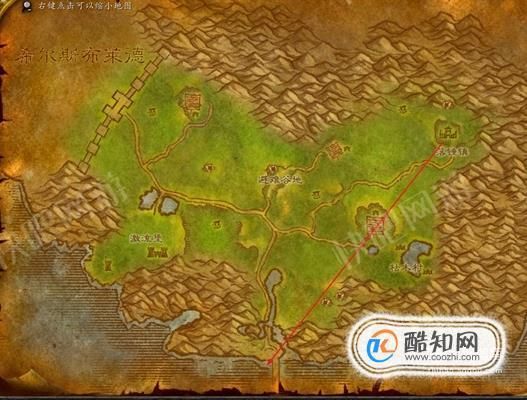 荒芜之地具体位置在哪里？联盟部落玩家路线指南