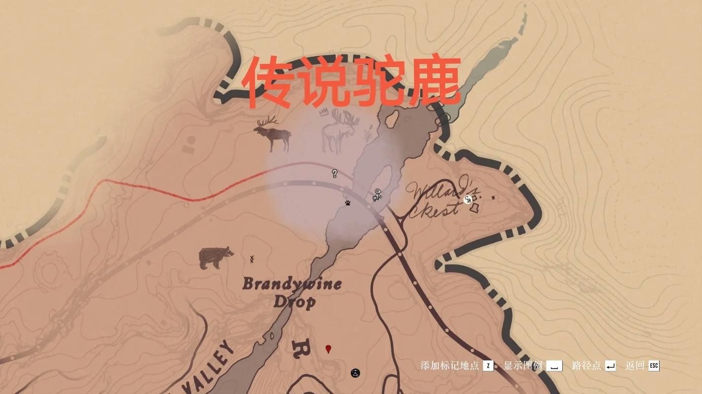 荒野大镖客2公鹿刷新点：不同种类公鹿的最佳狩猎地点推荐