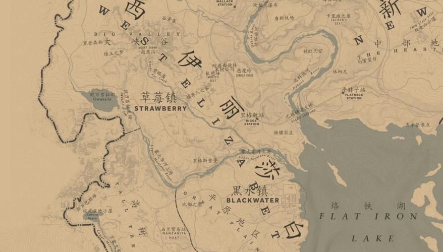 荒野大镖客2黑市在哪？地图全方位详解！
