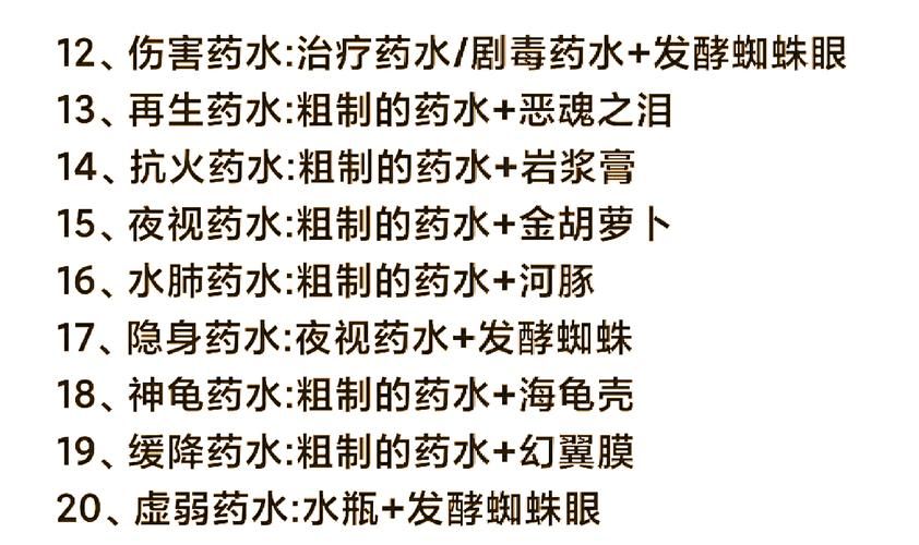 药剂大师转药水大师全流程详解，快速上手！