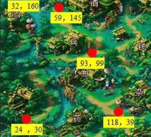 莫克纳萨肋排图纸：任务流程及详细坐标指引