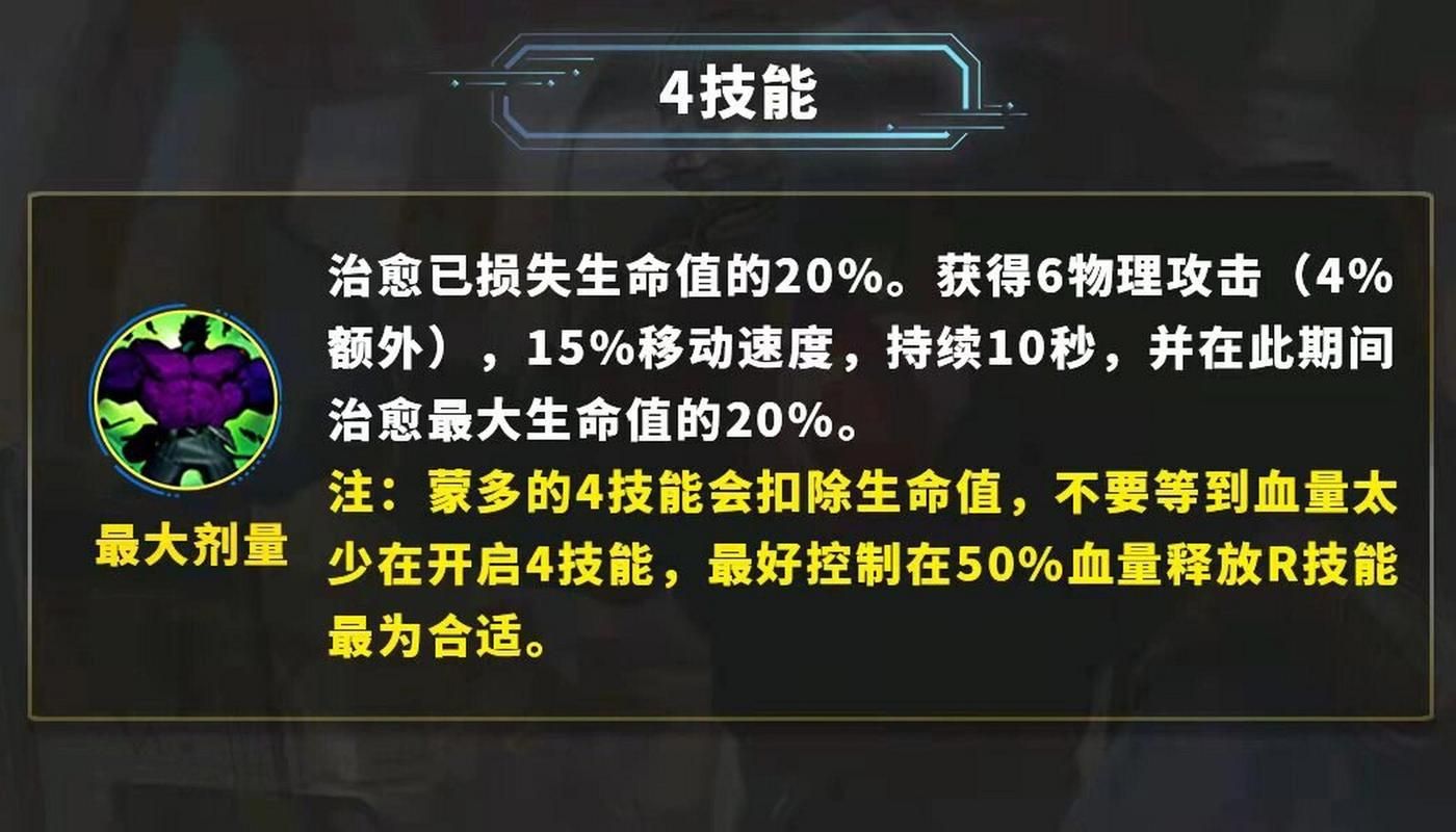 蒙多医生教学：英雄联盟蒙多新手入门指南