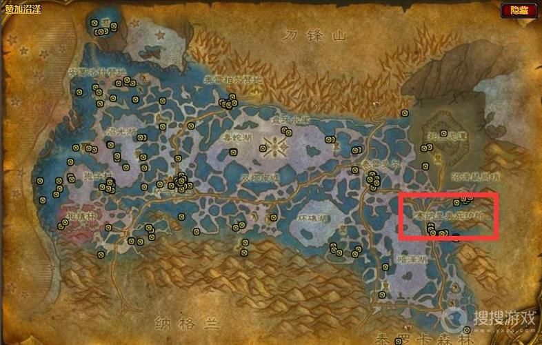 蛮沼村在哪？魔兽世界赞加沼泽坐标详解