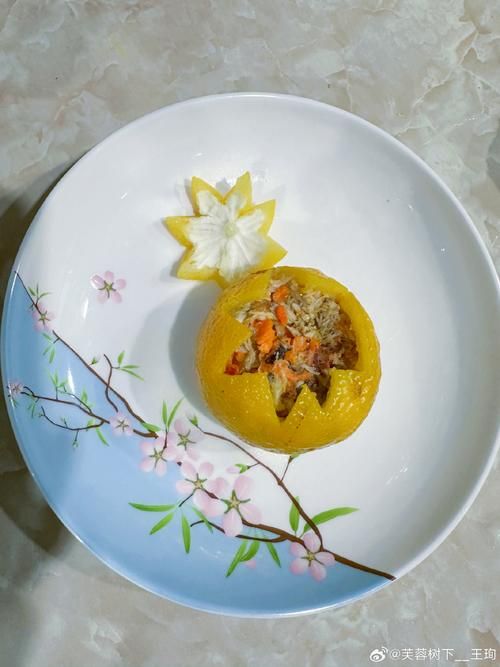 蟹酿橙的家常做法，鲜香美味，简单易上手