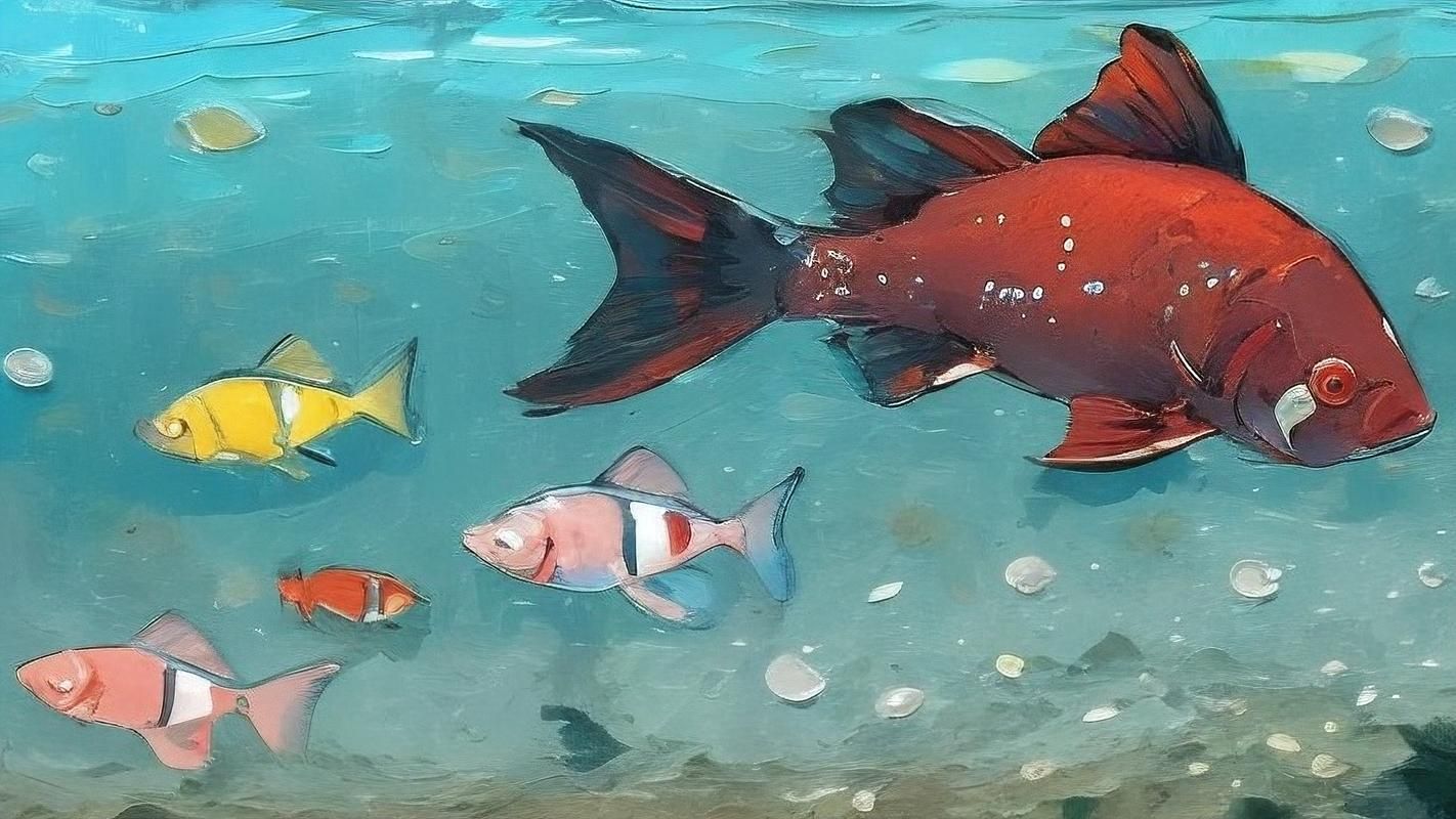 解锁华丽荧光鱼的秘密：探秘梦幻水下世界
