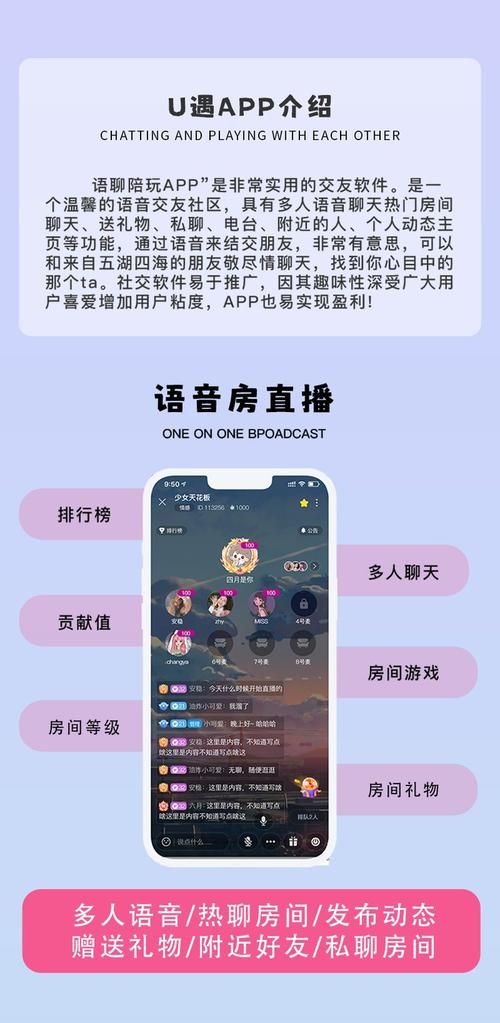 语音聊天室：多人实时语音互动，玩游戏交朋友