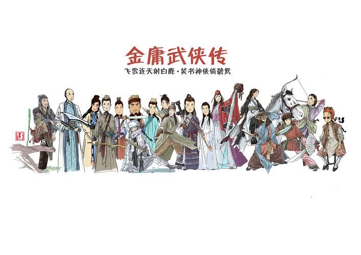 读金庸群芳谱，细品武侠世界中的女性魅力