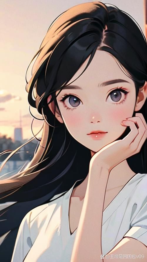 超好看女生挡脸头像，高清壁纸免费下载