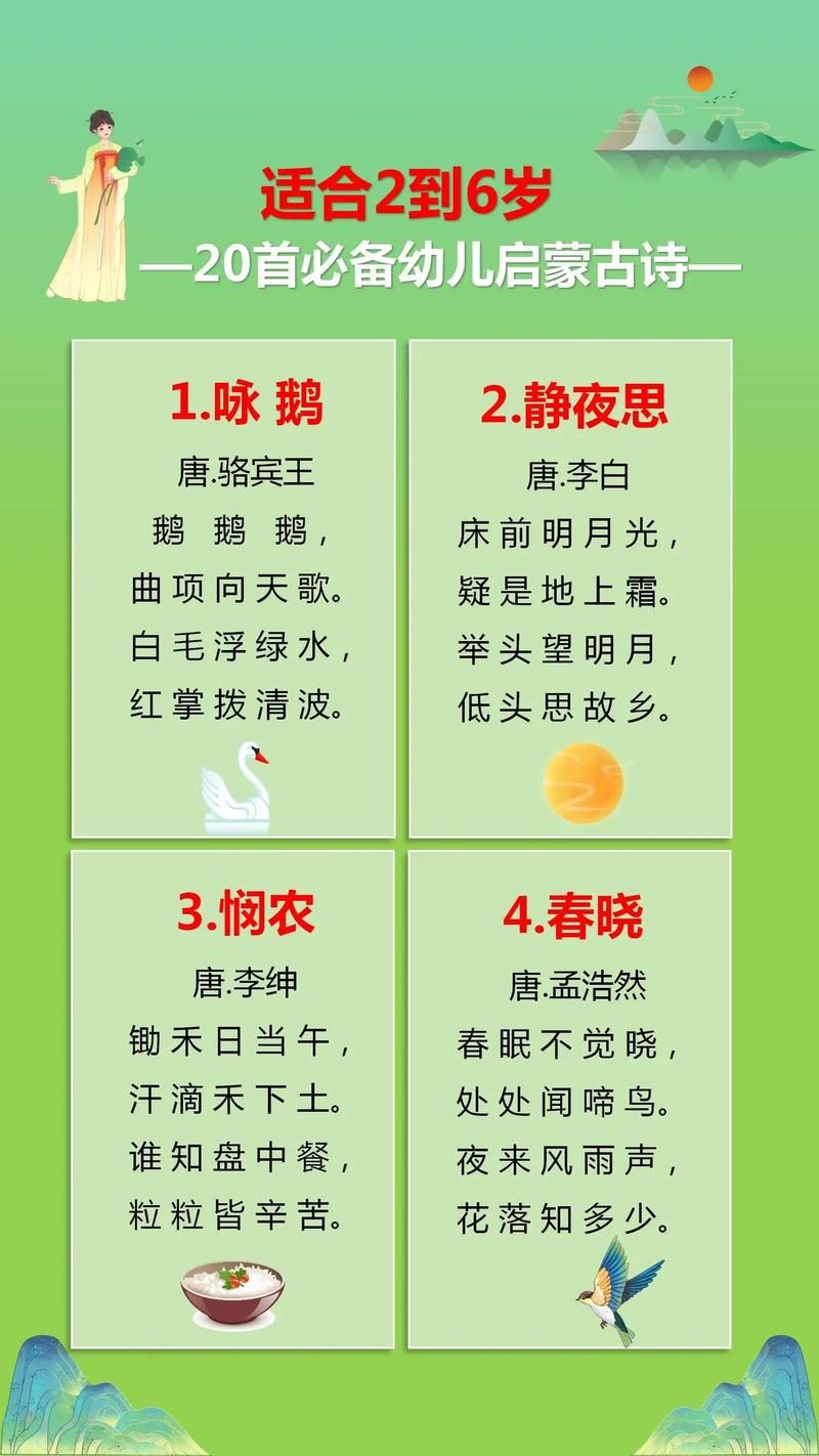 超简单儿童古诗三百首(2-6岁)：快乐学古诗