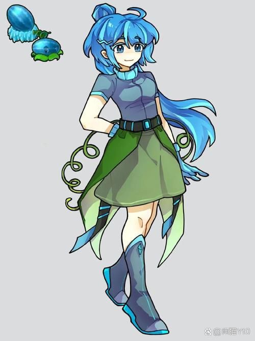 超萌植物大战僵尸娘化版：少女植物守护家园