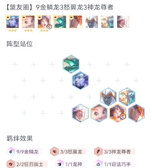 超详细云顶S7金鳞龙阵容指南：从入门到精通
