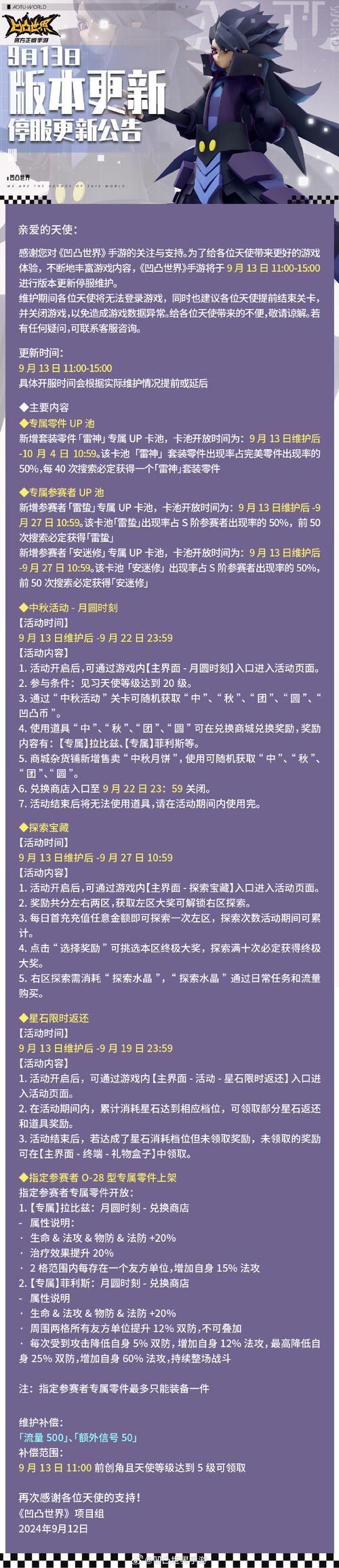 还在找凹凸世界兑换码？永久有效的礼包码都在这里！