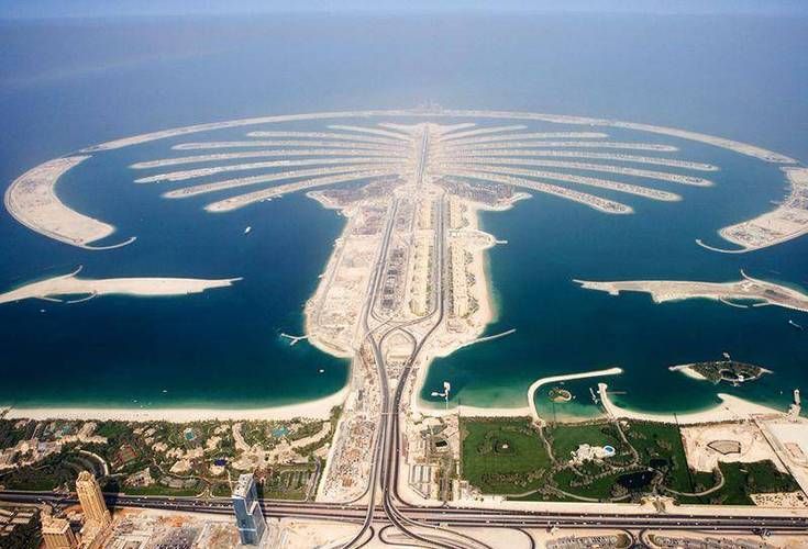 迪拜地图：土豪之城地理位置及周边环境