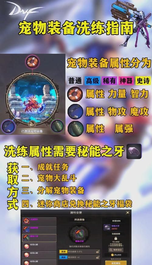 迷你缔造者：DNF最强宠物属性大揭秘