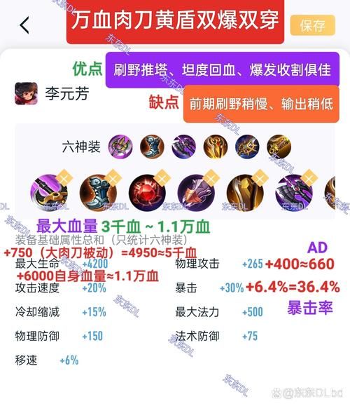 适合李元芳的打野装备：快速上手教学及进阶攻略