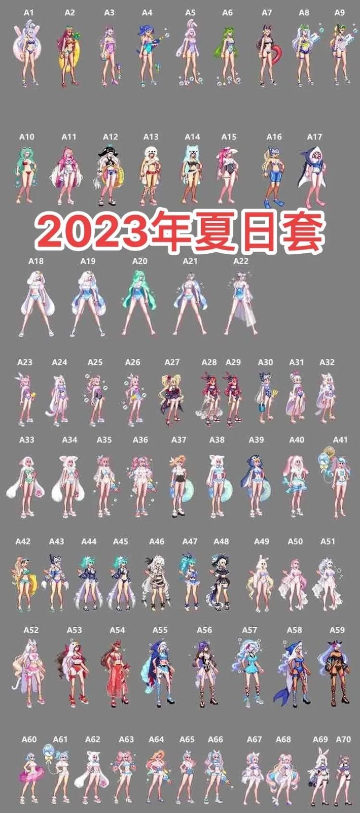 那些年我们一起穿过的DNF夏日套：历年款式大盘点