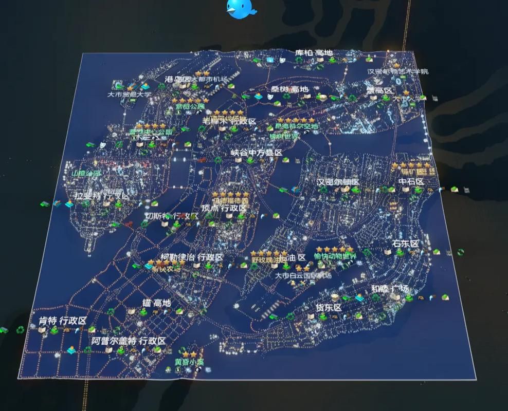 都市天际线地图大全：不同地图特色与玩法推荐