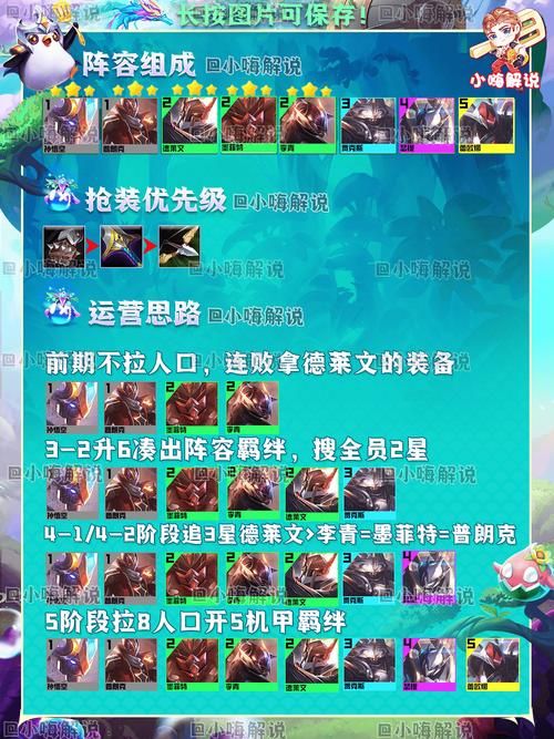 金铲铲之战：高胜率德莱文阵容推荐及装备选择