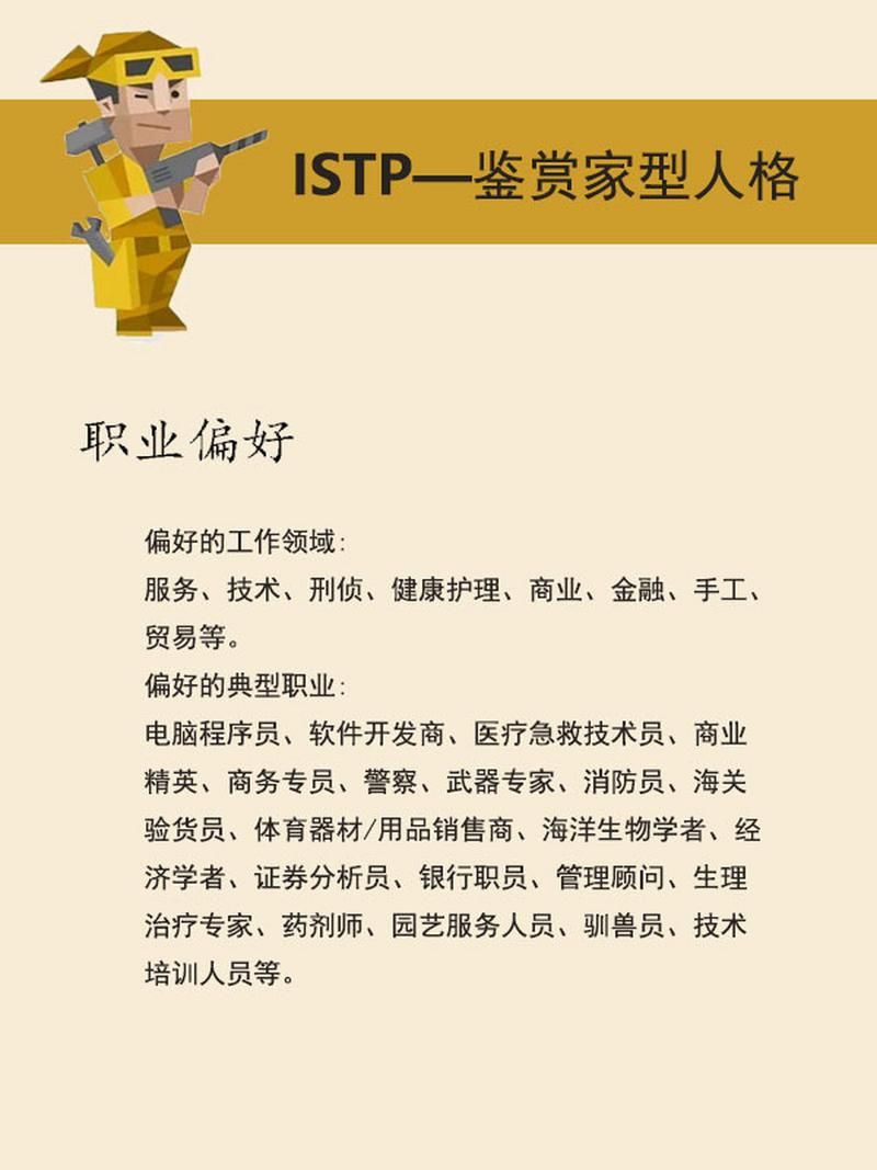 鉴赏家人格详解：ISTP性格特点及分析