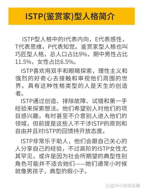 鉴赏家人格详解：ISTP性格特点及分析