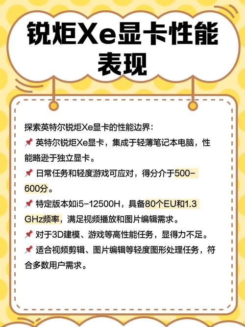 锐炬xe显卡性能如何？相当于GTX哪个级别？