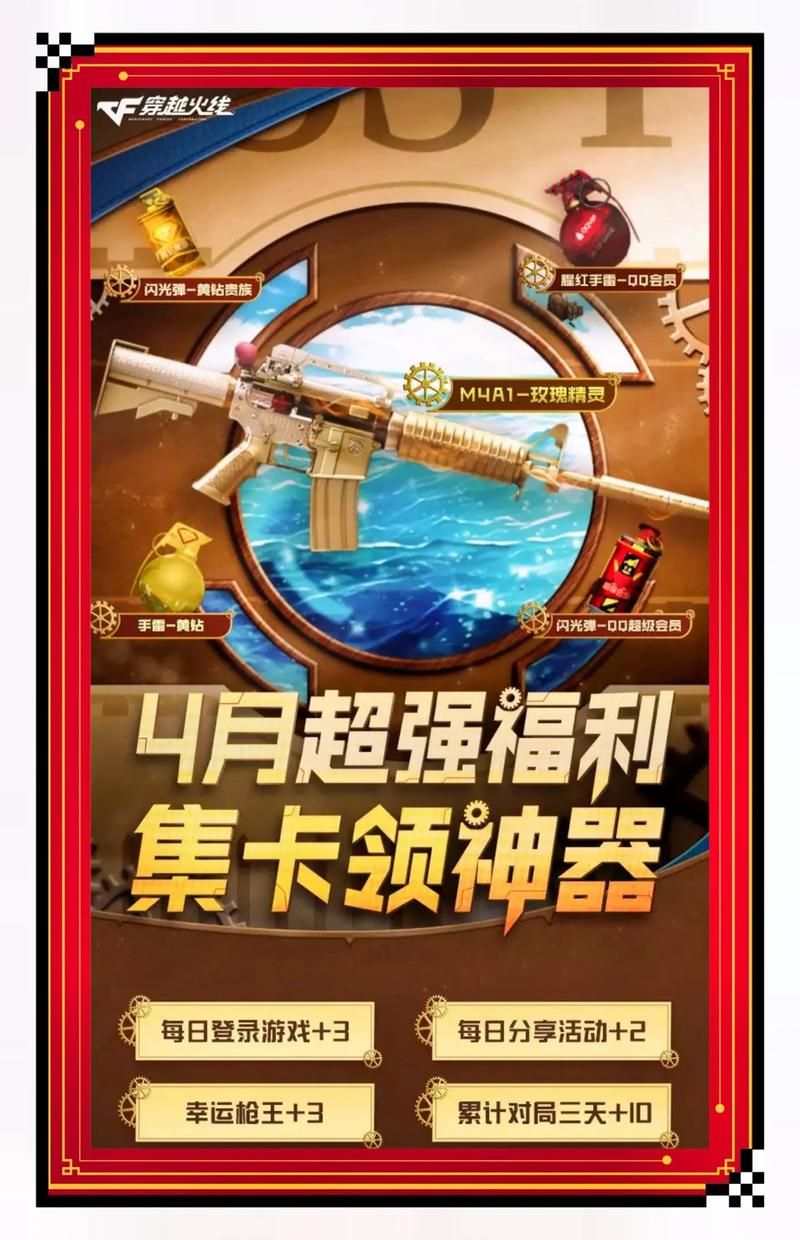 错过等一年！CF6月超级神器活动，速来领取