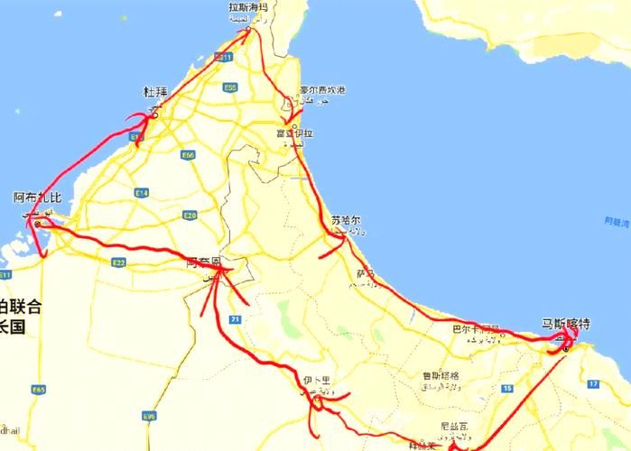 阿曼地图高清版：在线浏览缩放，快速定位
