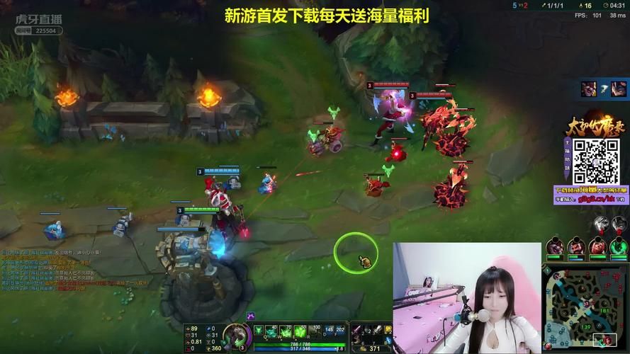 陆雪琪LOL直播：实力与魅力兼具的主播
