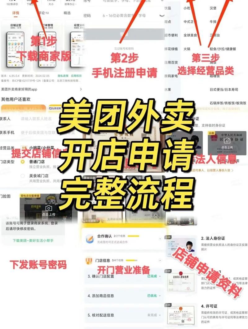零基础也能搞定！美团商家入驻全步骤教学