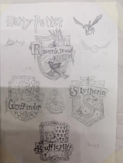 霍格沃茨学院徽章：展现你对魔法世界的热爱