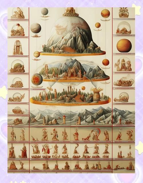 须弥山Sumeru：揭秘古老神话中的世界中心