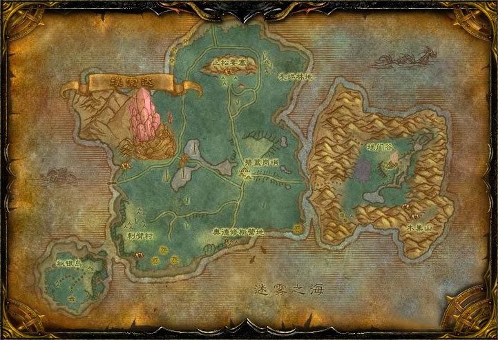 飞飞世界地图：重温儿时魔兽回忆，带你探索奇幻世界