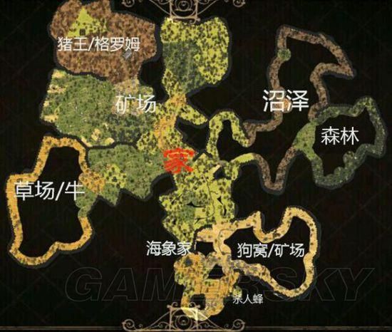 饥荒猪王怎么找？图文详解猪王位置及寻找技巧