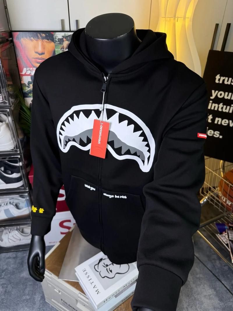 骷髅鲨鱼周边商品推荐，潮牌卫衣你值得拥有