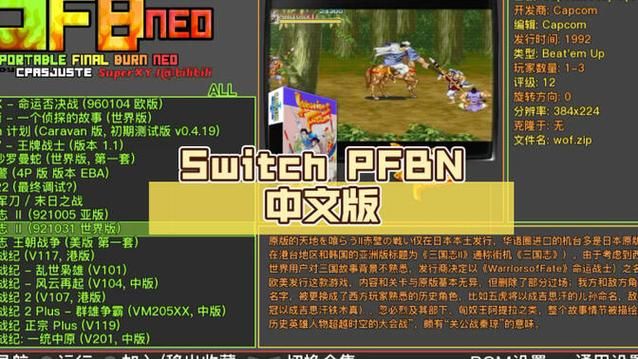 高效流畅的PC街机模拟器：完美运行各种游戏